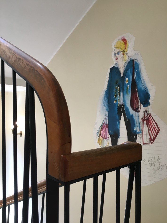 Site-specific installation  /  Partial view