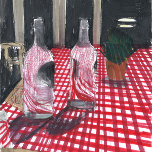 In breve / Pencils and markers on paper - 24 x 33 cm
