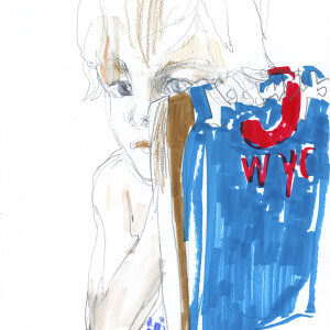 Untitled / Pencils and markers on paper - 24 x 33 cm