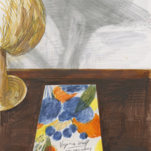Mrs. Dalloway / Pencils and markers on paper - 24 x 33 cm 