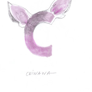 C as Chiwawa / Pencils and markers on paper