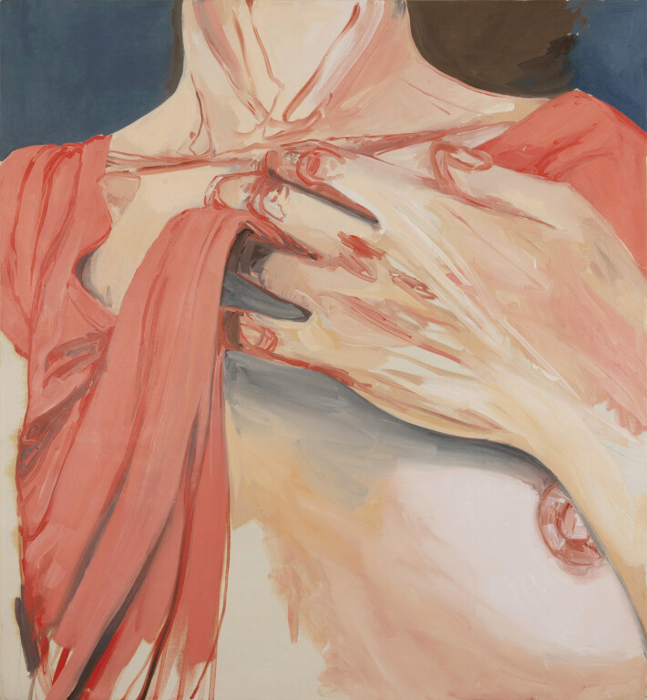 Dan(ae) _ Tribute to Artemisia Gentileschi / Oil on canvas - 130 x 120 cm
